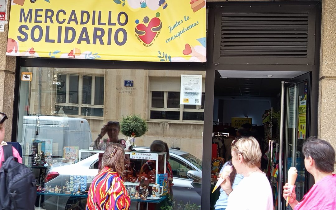 Astorga Solidaria y Amiga cierra el Mercadillo Solidario con más de 7.000 euros recaudados para los enfermos de Alzheimer