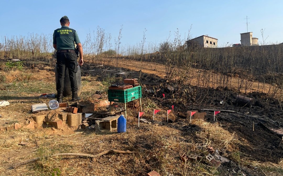 Detenido el supuesto autor del incendio  forestal declarado en el municipio de  Molinaseca