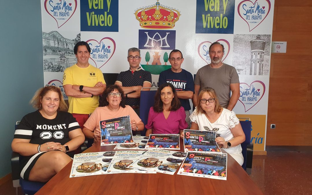 Del 4 al 8 de septiembre Santa María del Páramo está de fiesta con alubiada, feria multisectorial y conciertos de David Civera y Las Migas