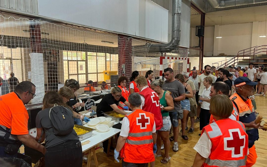 Cruz Roja de León atendió a más de 3.000 personas durante los incendios forestales