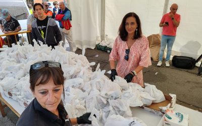Santa María del Páramo reparte 700 raciones en su tradicional alubiada