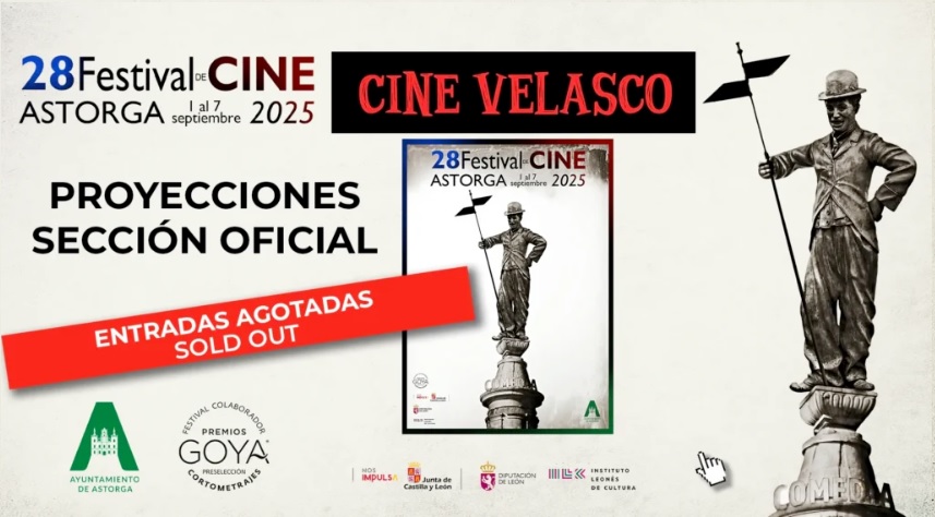 Entradas agotadas y “lleno absoluto” del Festival de Cine de Astorga