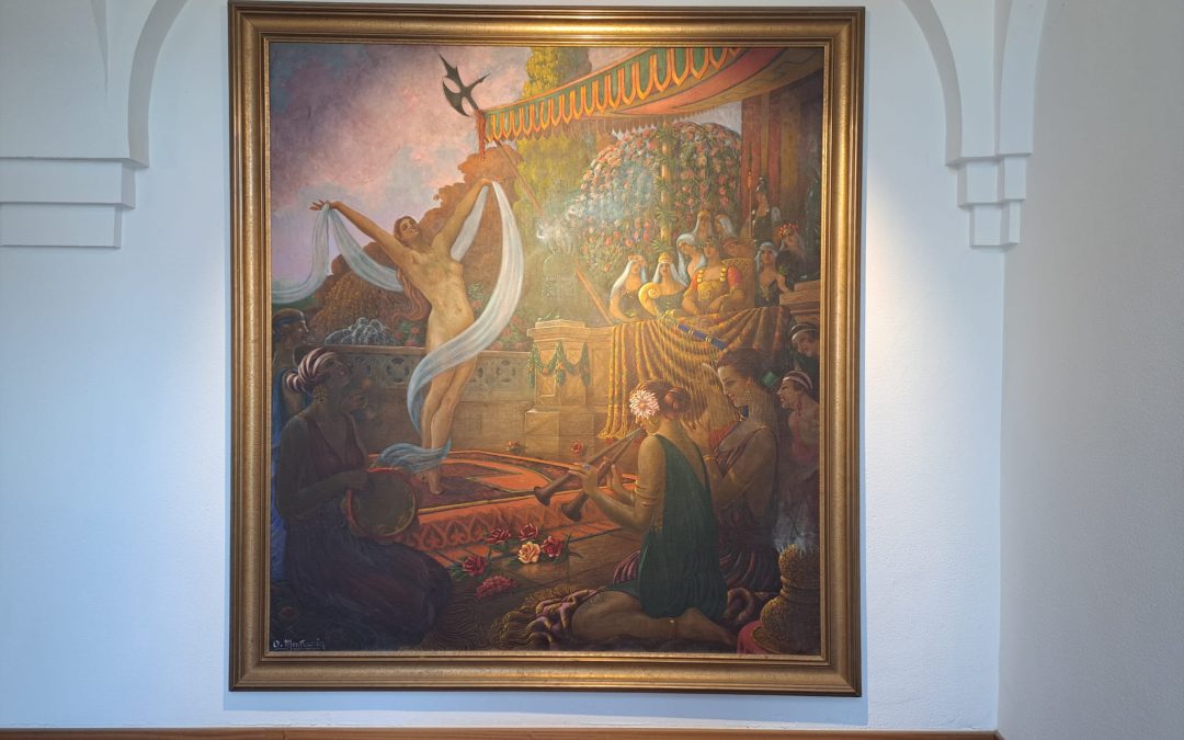 El Palacio de Gaudí de Astorga muestra «La danza de Salomé», una mezcla de lujo, baile, seducción y muerte