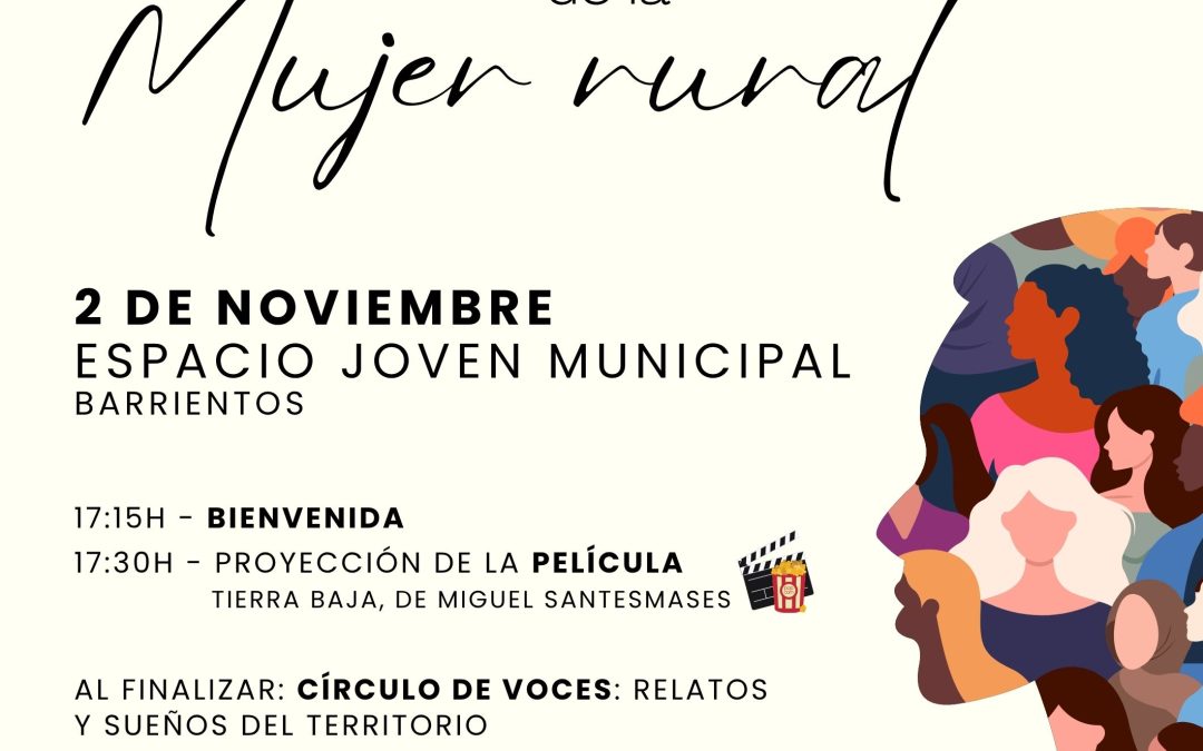 Valderrey se convierte en sede del ciclo nacional de Cine y Mujeres Rurales con una jornada dedicada a la convivencia y la memoria colectiva