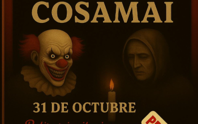 Los usuarios de COSAMAI transforman el centro en un pasaje del terror por Halloween