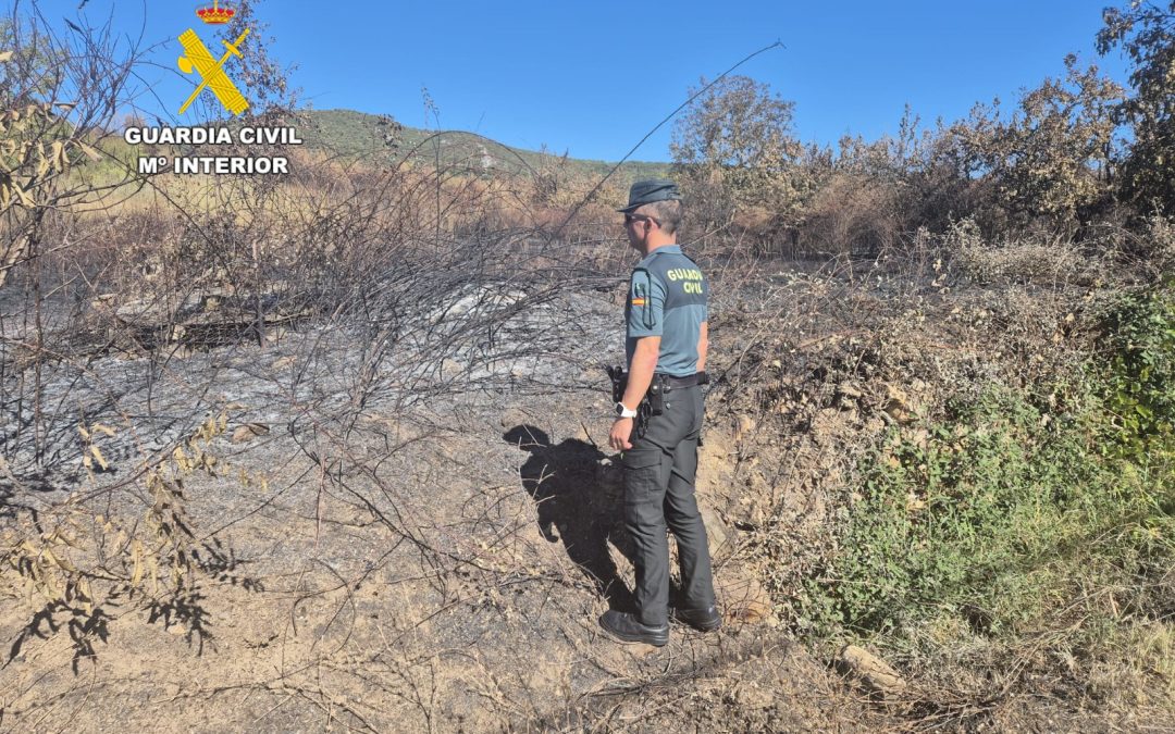 La Guardia Civil investiga a un vecino de Astorga como presunto autor del incendio de Carballedo (Lugo)