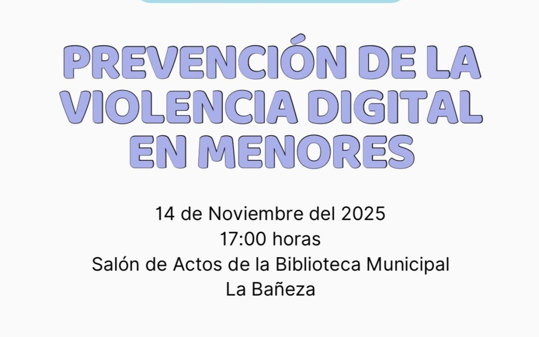 La Bañeza acoge un taller para prevenir la violencia digital entre menores