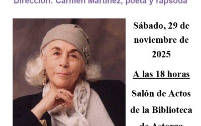 Astorga acoge un taller de poesía con un recital de la obra de Carmen Martín Gaite