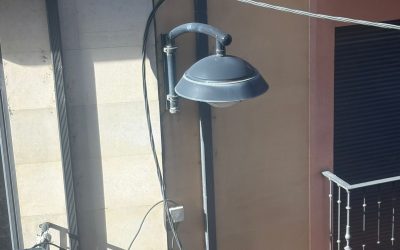 Continúa la mejora de la eficiencia energética en Astorga mediante la sustitución de lámparas de sodio por tecnología LED