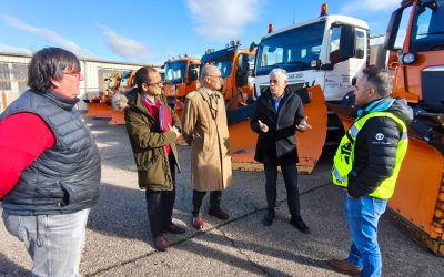 La Delegación Territorial coordina con el resto de administraciones en León el operativo de nevadas que garantice la seguridad de todos los ciudadanos