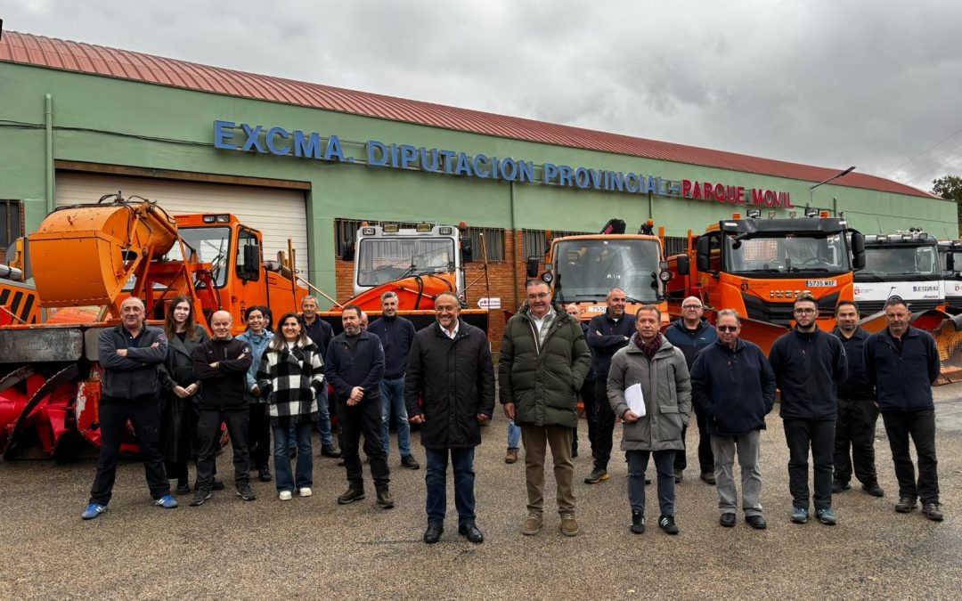 60 vehículos de la Diputación harán frente a la climatología adversa en la provincia este invierno