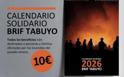 La BRIF de Tabuyo lanza un calendario solidario para ayudar a las víctimas de los incendios de verano