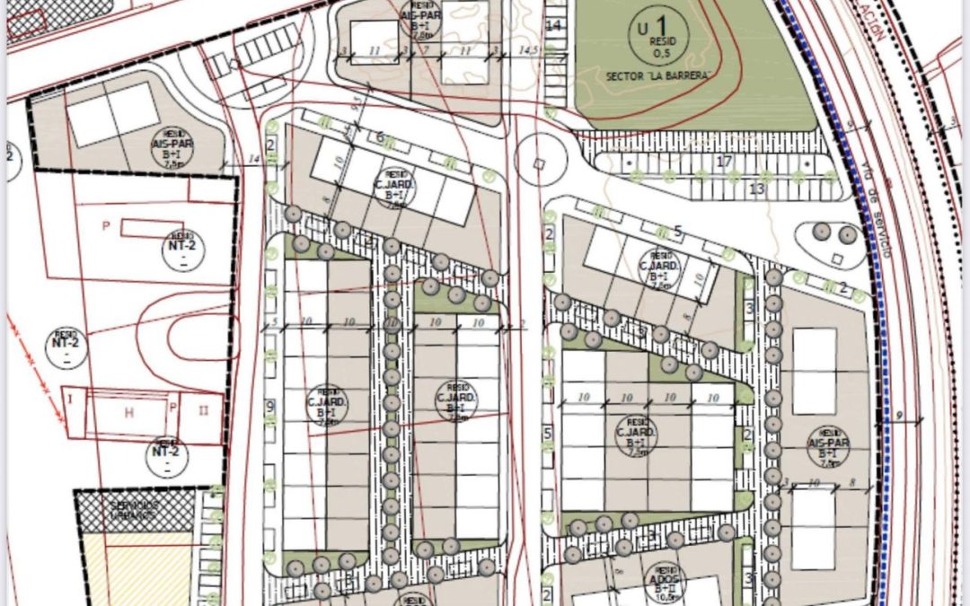 Santa María del Páramo impulsa la creación de 52 nuevas parcelas urbanas con la urbanización del sector “La Barrera”