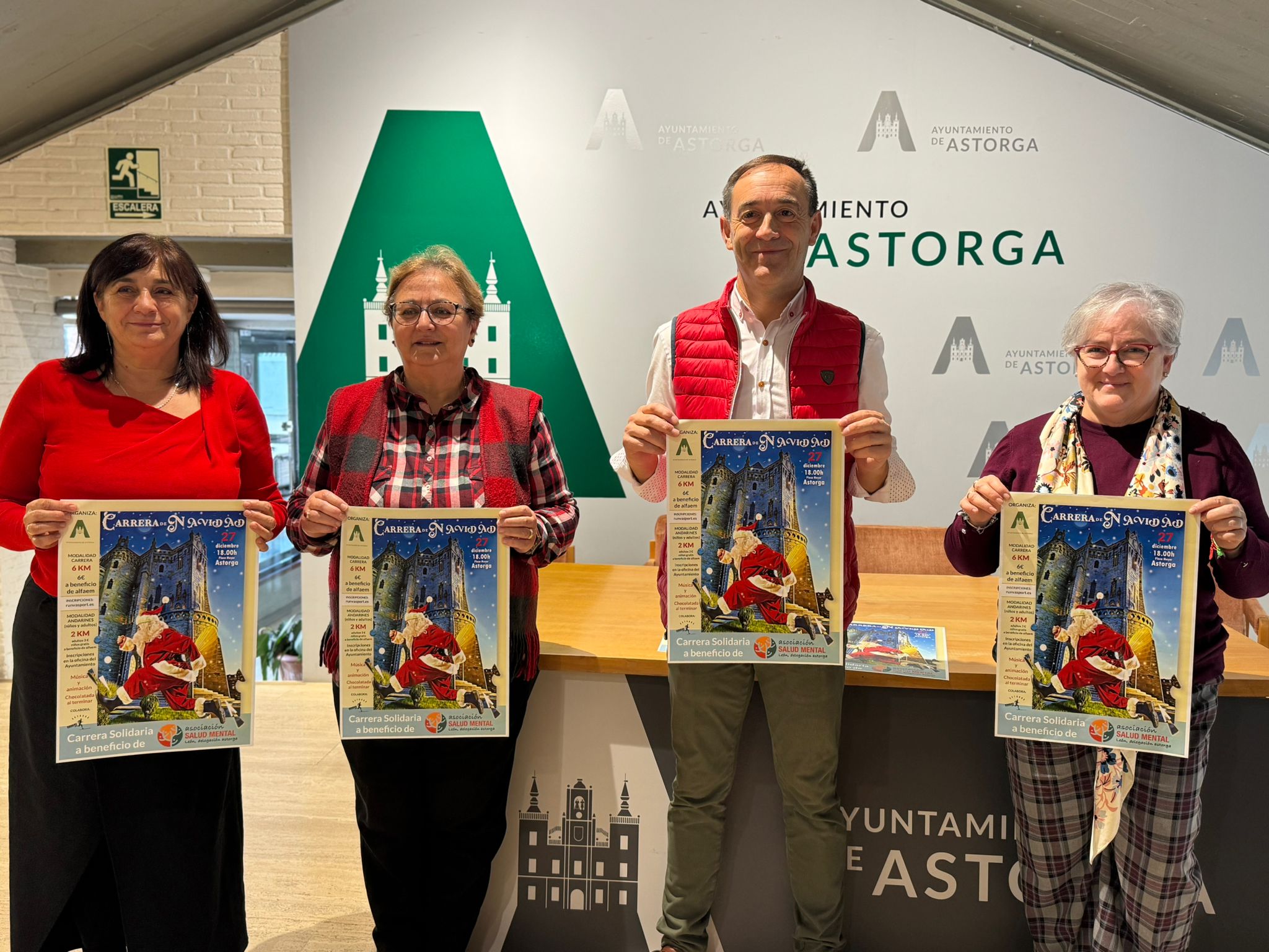 La Carrera Navideña de Astorga volverá a ser solidaria, esta vez en apoyo a Salud Mental León