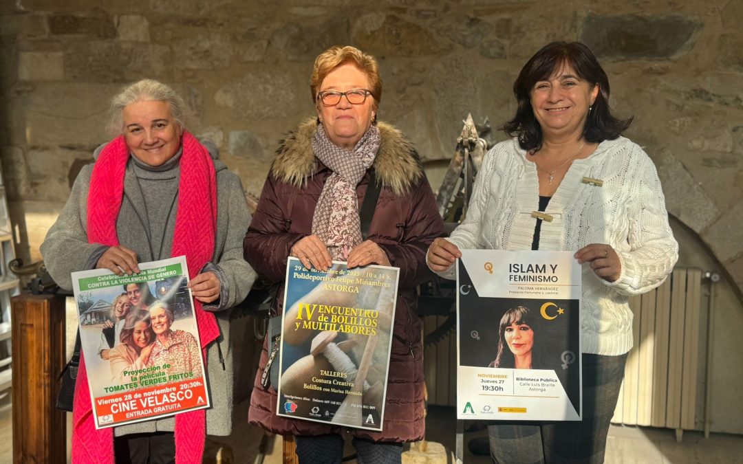 Una charla sobre el Islam y el feminismo, una película y el IV Encuentro de Bolillos por el Día Internacional contra la Violencia de Género en Astorga
