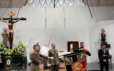 Fiesta de Cristo Rey en Rectivía con el reconocimiento de la cofradía al Regimiento Ralca 63