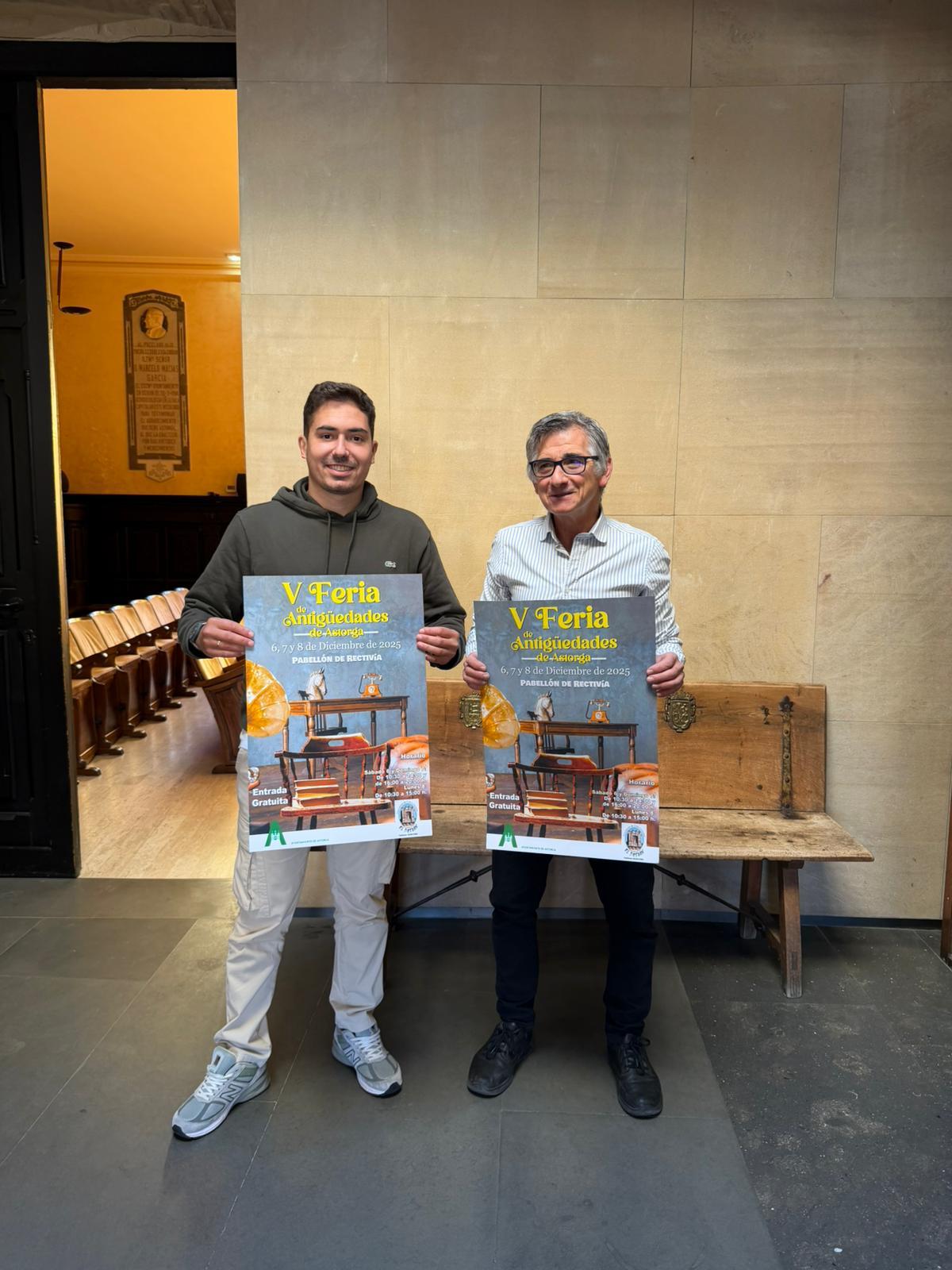 Quinta Feria de Antigüedades de Astorga: una edición con expositores del País Vasco, Cantabria y Asturias