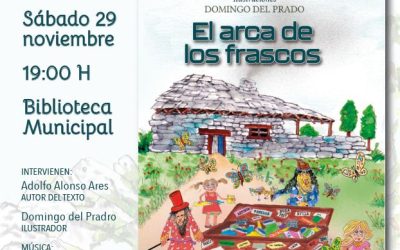 Adolfo Alonso presenta su nuevo libro-cuento de magia y fantasía “El Arca de los Frascos”
