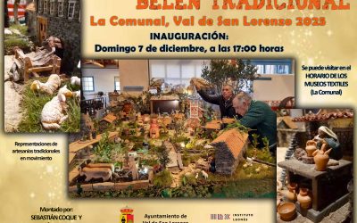 La Comunal inaugura su Belén tradicional con piezas únicas donadas por artistas