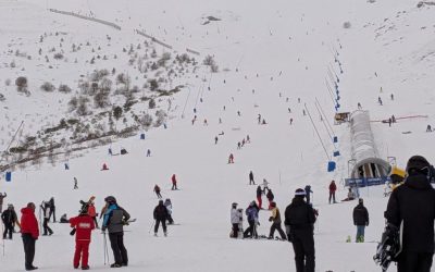 La semana de Navidad finaliza en San Isidro y Valle Laciana-Leitariegos con 13.300 esquiadores