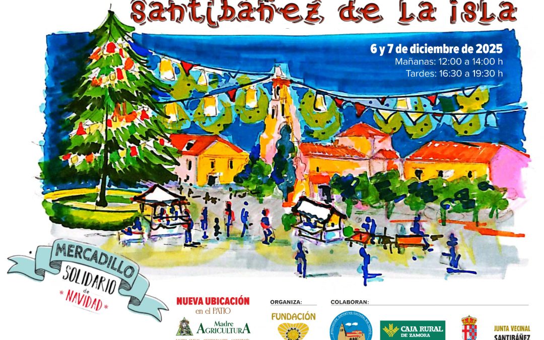 III Mercadillo Solidario de la Fundación Renacimiento Rural Leonés los días 6 y 7 de diciembre