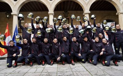 La Diputación de León recibe a los 25 nuevos bomberos del Sepeis que se incorporarán a los parques provinciales