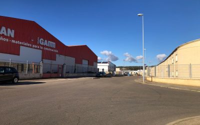 El ayuntamiento de Astorga renueva las marcas viales del polígono industrial gracias a los remanentes de Diputación