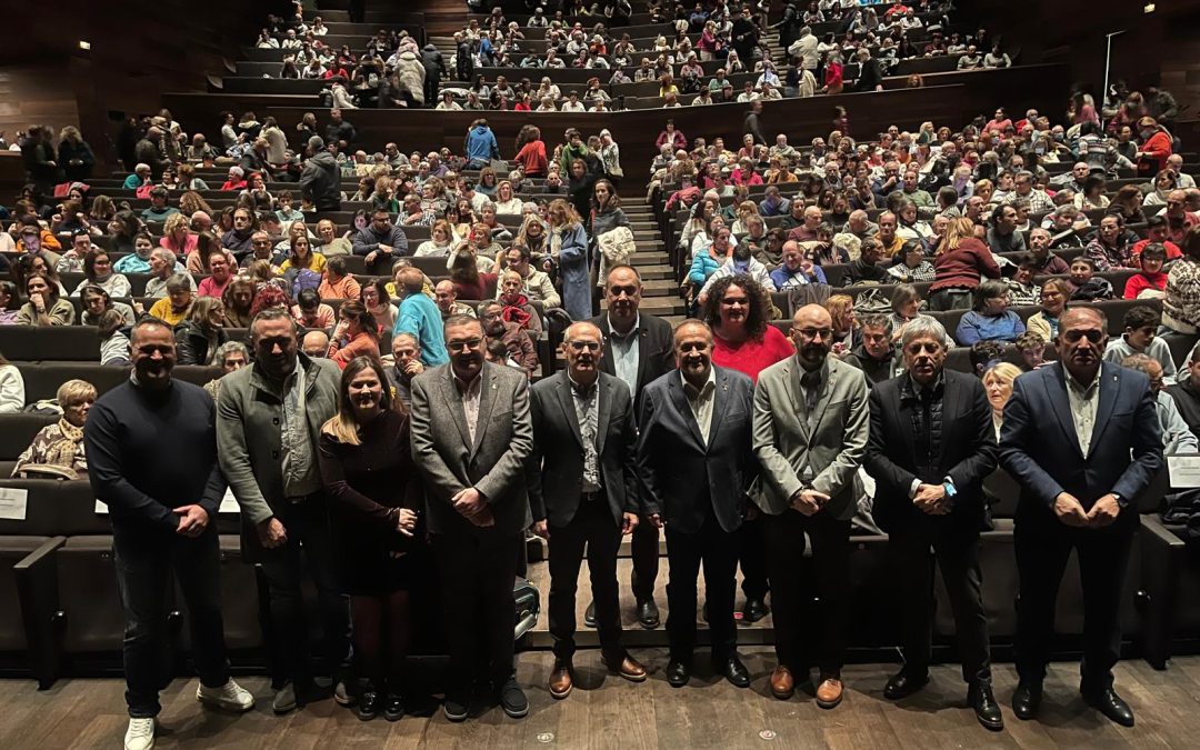 Diputación se compromete con los centros asistenciales de la provincia en la Gala por el Día Internacional de las Personas con Discapacidad