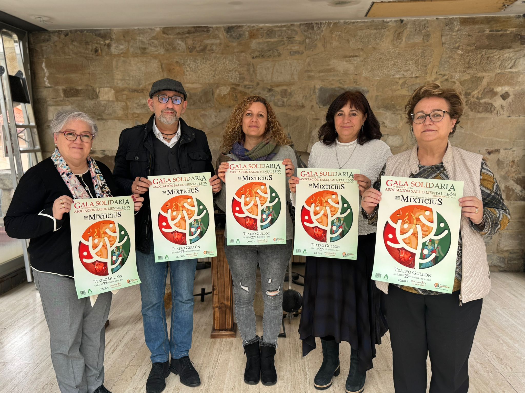 La gala solidaria del 27 de diciembre reforzará en Astorga la visibilidad de la salud mental