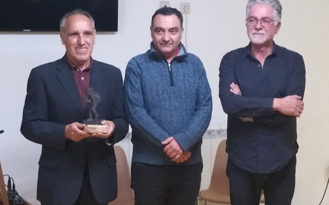 Juan José Alonso Perandones homenajeado en Morille por su defensa de la Vía de la Plata