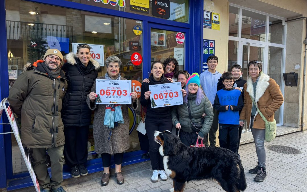 El primer premio de ‘El Niño’ cae en Astorga con 400.000 euros