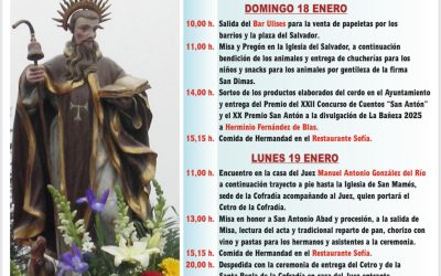 La Cofradía de San antonio Abad presenta el cartel y la programación de la festividad en honor al patrón de los animales