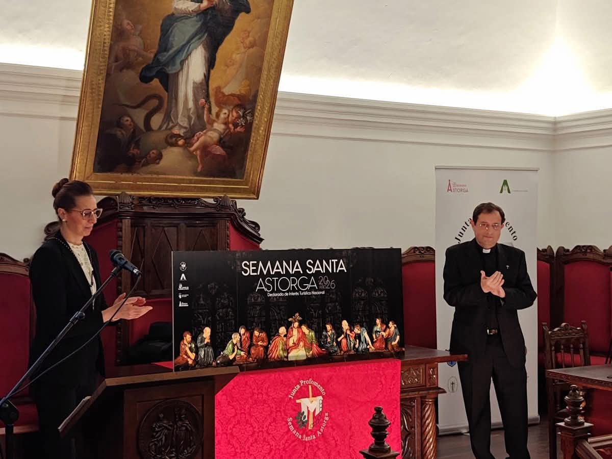 La Santa Cena protagoniza el Cartel de la Semana Santa de Astorga 2026