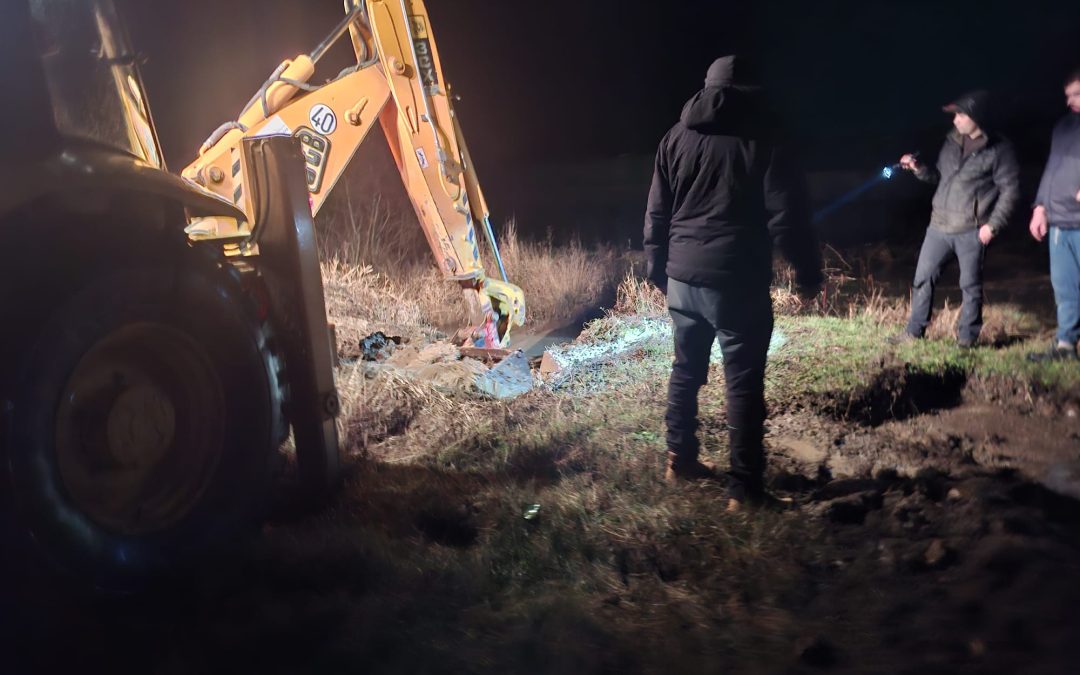 La Bañeza activa un dispositivo especial ante el aumento del caudal del río Duerna