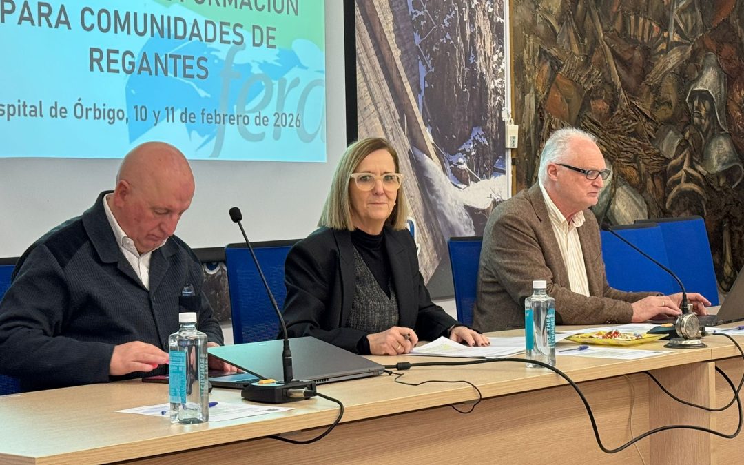 FERDUERO abre en Hospital de Órbigo sus XV jornadas de formación para comunidades de regantes