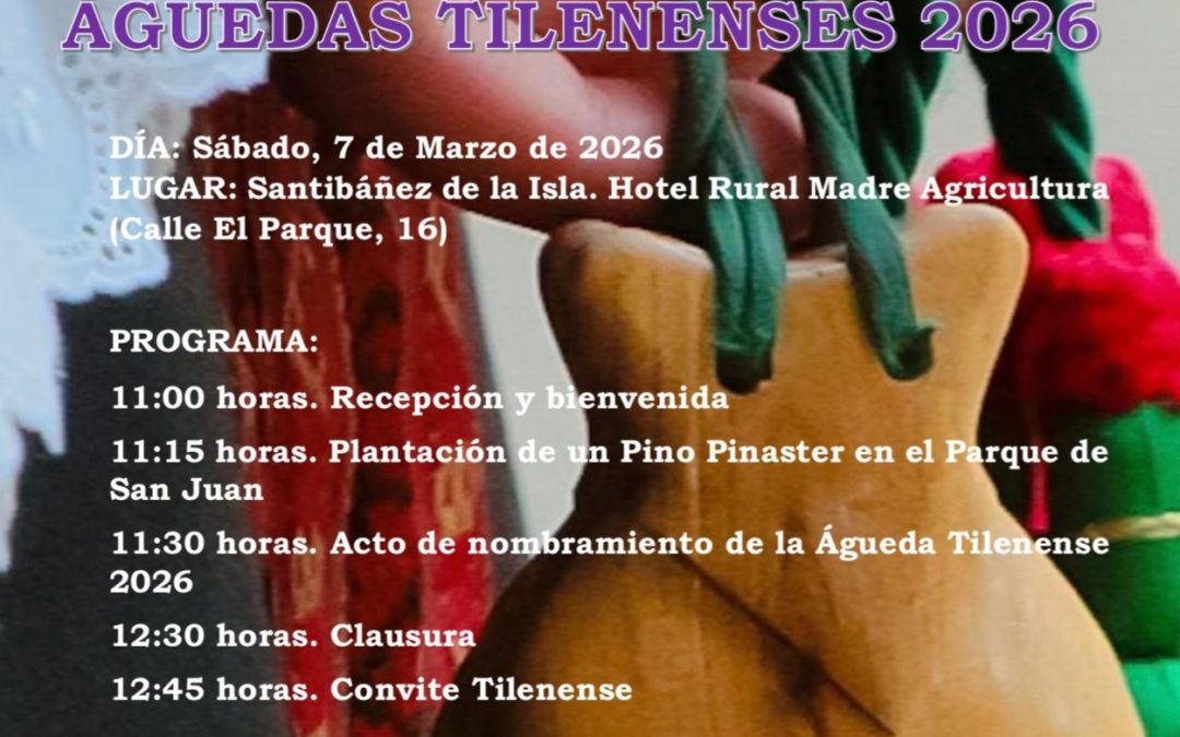 Trinidad Vidal Peñín será la Águeda Tilenense 2026 en Santibáñez de la Isla