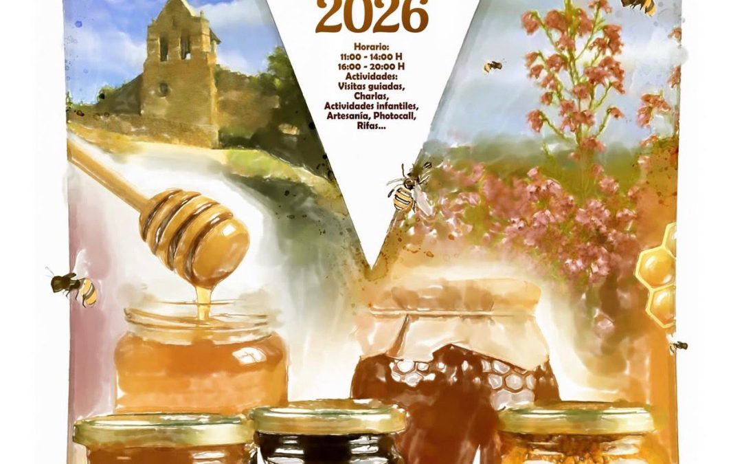 Rubén Lucas García firma el cartel de la IV Feria de la Miel de Filiel con la obra ‘Mi Tierra’