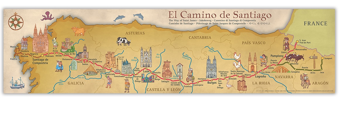 La Diputación de León destina 276.600 euros al mantenimiento, vigilancia y control del Camino de Santiago Francés