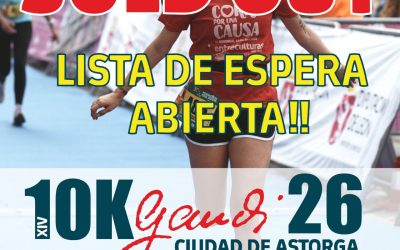 La 10K Ciudad de Astorga cuelga el cartel de completo: 800 dorsales agotados a más de 70 días de la carrera