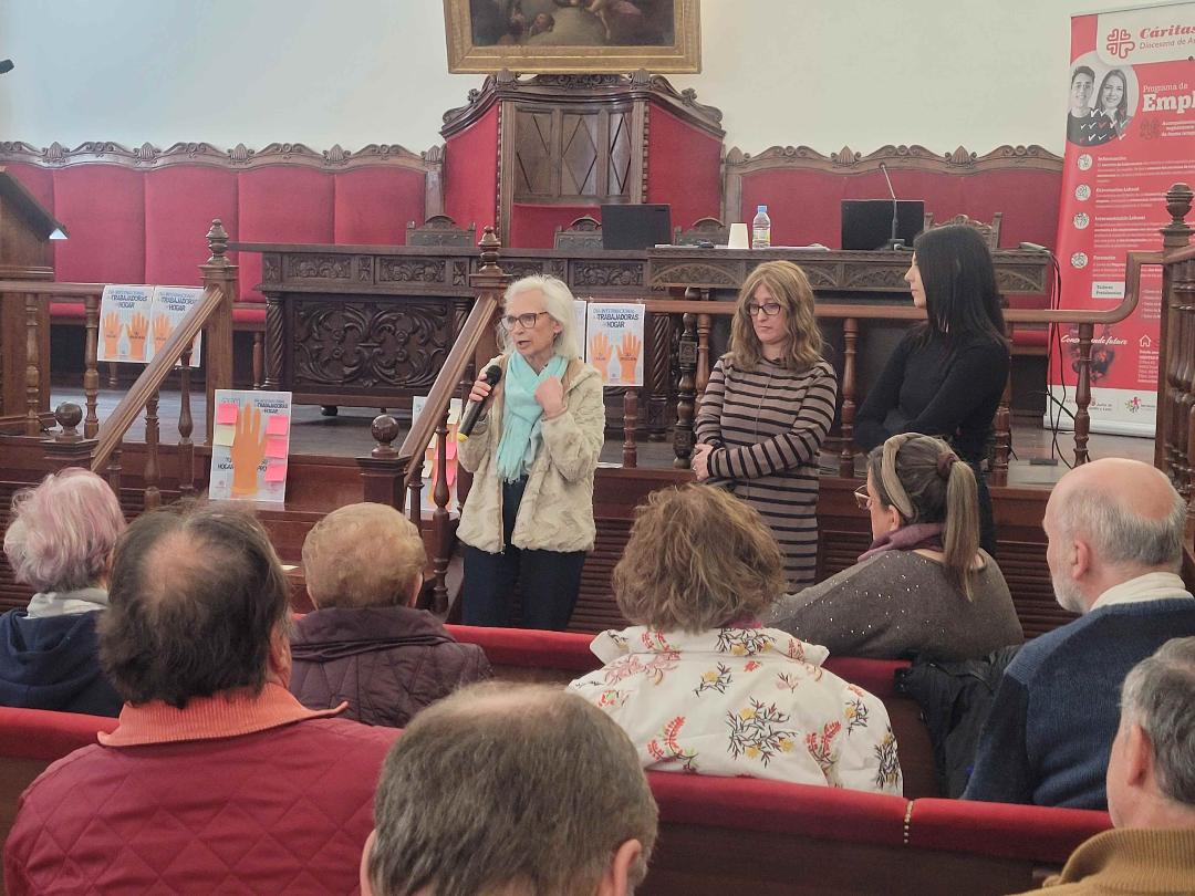 Cáritas Diocesana de Astorga visibiliza la realidad de las Trabajadoras del Hogar destacando los logros conseguidos y los derechos que restan por conseguir