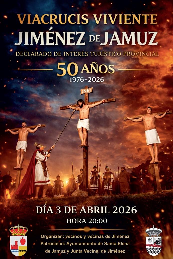 El Vía Crucis viviente de Jiménez de Jamuz cumple 50 años (1976-2026)