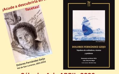 Santa Colomba de Somoza recuerda a la tejedora Dolores Fernández Geijo en un nuevo homenaje del proyecto “Rescatar la memoria”