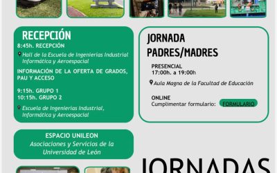 La ULE programa sus Jornadas de Puertas Abiertas para acercar la vida universitaria a los futuros estudiantes