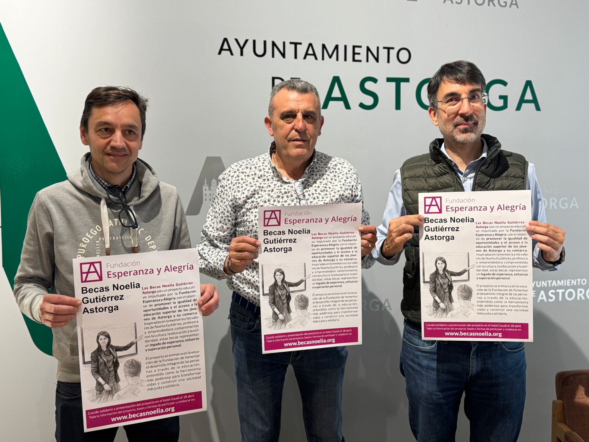 Nacen en Astorga las Becas Noelia para financiar la universidad a jóvenes con talento y pocos recursos