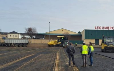 La Bañeza retoma las obras de acondicionamiento del parking de camiones con una inversión cercana a los 300.000 euros