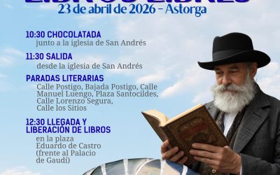 Astorga llena de libros sus calles el 23 de abril con la Carretillada de Libros Libres