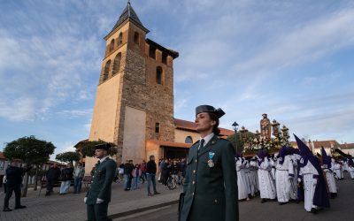 Santa Marina del Rey cierra la Semana Santa con alta presencia en la calle y momentos de especial emoción en sus procesiones