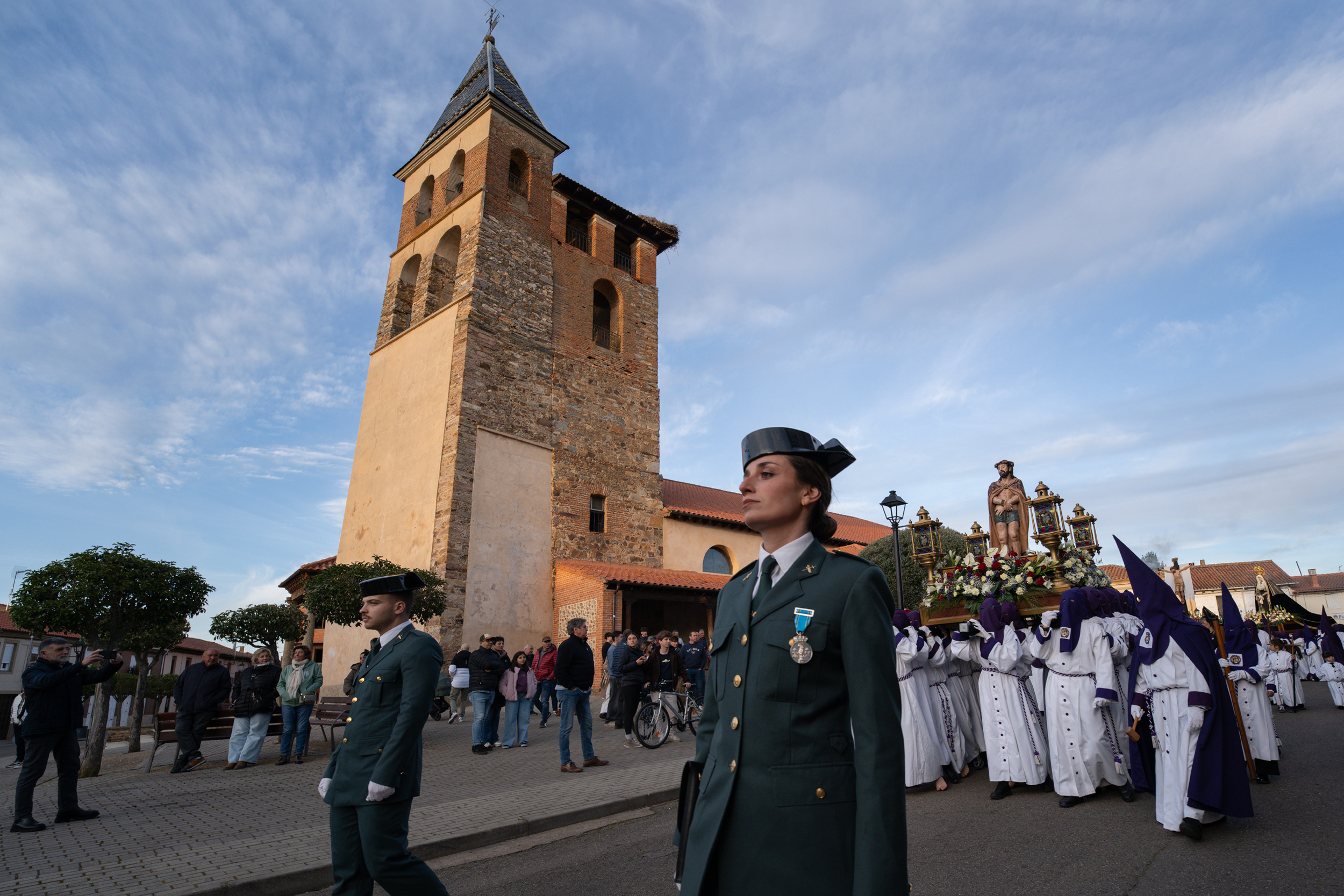 Santa Marina del Rey cierra la Semana Santa con alta presencia en la calle y momentos de especial emoción en sus procesiones