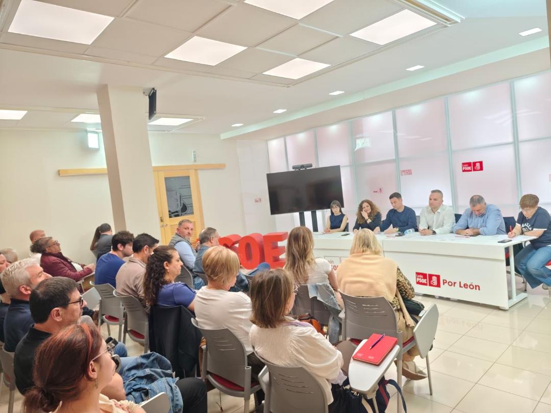 El PSOE de León inicia el proceso de elaboración de candidaturas en ayuntamientos y juntas vecinales