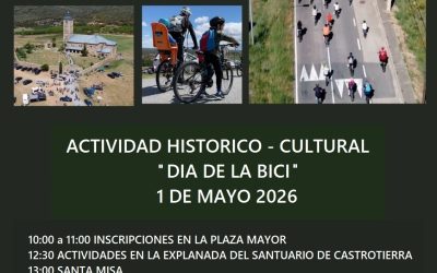 La Bañeza celebra una nueva edición de la actividad histórico-cultural del Día de la Bici en Castrotierra